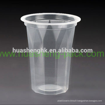 Tasse en plastique jetable PP de la meilleure qualité certifiée FDA 250 ml